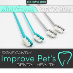 Pack de 4 brosses dentaires HH-Pets, option économique pour plusieurs chiens.