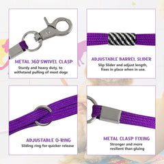 HhiMyOct corde nylon douce pour chien offre confort et sécurité.