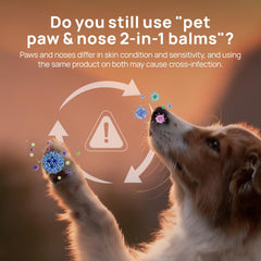 Baume-pattes HICC PET application sans contact: pratique et propre.