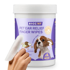 Lingettes HICC PET pour oreilles, éliminent cire et odeur, nettoyage facile.