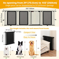HIDOG portillon fermeture automatique, accès pratique et sûr pour chiens.