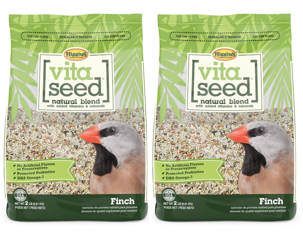 Higgins Vita Seed Mélange Naturel pour pinsons, nourriture saine et équilibrée.
