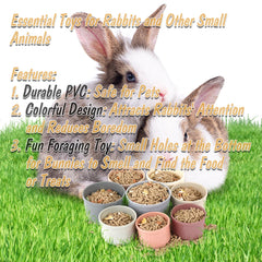HIIMALEX jouets lapin empilage tasses, 8 pièces pour l'enrichissement