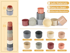 HIIMALEX tasses empilables pour lapin, favorisent alimentation lente et exploration