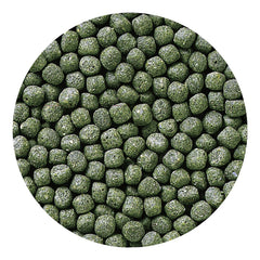 Pellets flottants Hikari ne troublent pas l'eau du réservoir