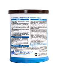 Hikari Bio-Pure Tubifex cubes sans nuage d'eau pour un aquarium clair.