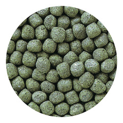 Pellets de gros format pour repas simples et réguliers des cichlides.