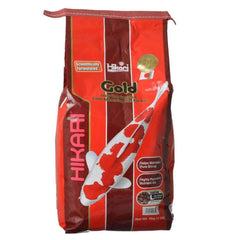 Hikari Gold 11lb format grand — sac d’alimentation pour koi, couleur éclatante et nutrition quotidienne.