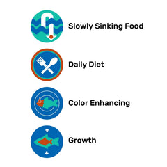 Hikari Micro Wafers attire les poissons difficiles grâce à l'ail et ingrédients attractifs