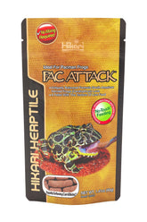 Hikari Pac Attack, alimentation pour grenouilles Pacman, emballage prêt à nourrir facilement.