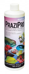 Hikari Prazipro 16oz, concentré liquide prêt, lutte contre parasites pour aquariums d'eau douce et marine.