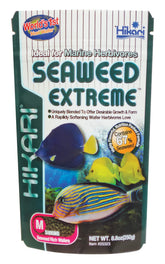 Hikari Seaweed Extreme galettes aromatiques attirant les herbivores facilement.