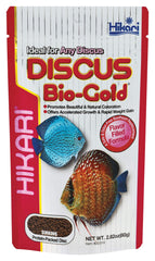 Hikari Tropical Discus Bio-Gold en pot de 80 g, pratique pour nourrir vos discus.