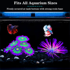 Oursin arc-en-ciel HIKTQIW pour décor d’aquarium lumineux