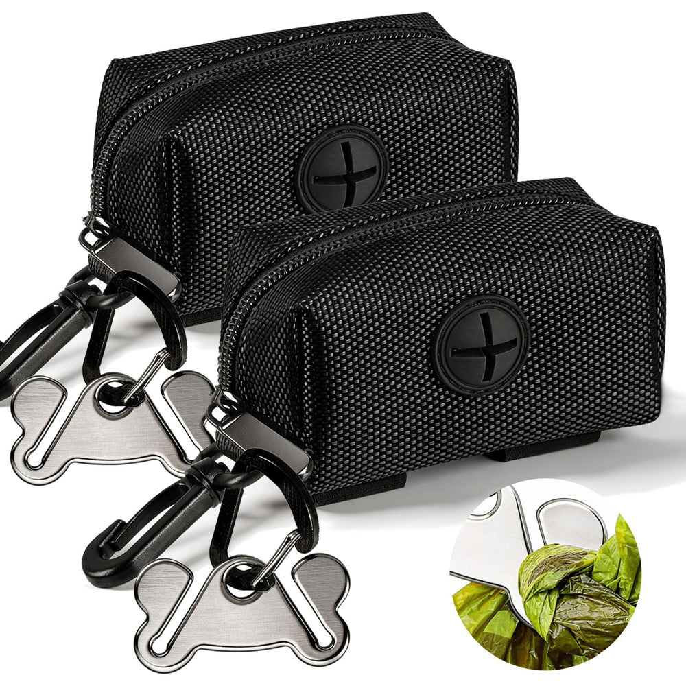 Hilihali distributeur sacs crottes chien, pratique et facile à accrocher à la laisse.