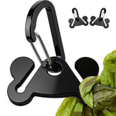 Porte-sacs Hilihali pour chien noir, ensemble de deux, pratique pour promenades.