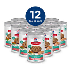 Conserve pour chien Hill's Science Diet saumon et légumes protéines de qualité.
