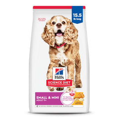 Hill's Science Diet Senior 11+ pour petit chien, croquettes poulet – soutien cœur et reins.