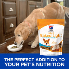 Hill's biscuits au poulet, petites bouchées croquantes pour petits chiens.