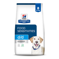 Hill's d/d emballage-face: nourriture pour chiens sensibles