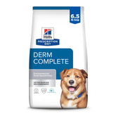 Sac derm Complete Hill's, 6,5 lb, soutien pour sensibilités cutanées et environnementales.