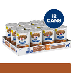 Hill's Prescription Diet k/d texture granulee agneau, texture attrayante pour chiens.