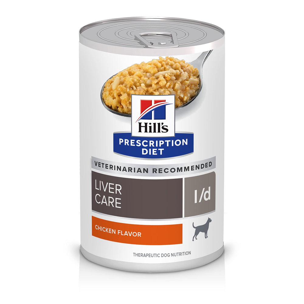 Hill's l/d chien au poulet, soin du foie, alimentation humide