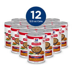 Hill's Science Diet Adult 7+ bol ragoût poulet carottes epinards — repas pratique et savoureux