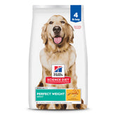 Hill's Science Diet Adult Perfect Weight croquettes poulet-riz-brun pour chien adulte; soutien du poids sain.