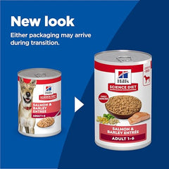 Hill's Science Diet Adult Saumon et Orge – texture appétente pour le repas.
