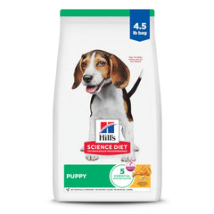 Hill's Science Diet chiot sac 4-5 lb croquettes poulet et riz brun, pour croissance saine