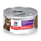 Hill's Science Diet estomac sensible peau — emballage clair pour le repas humide quotidien