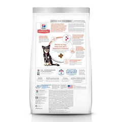 Hill's Science Diet Perfect Digestion – croquettes petites, ingrédients en vue et nutrition.