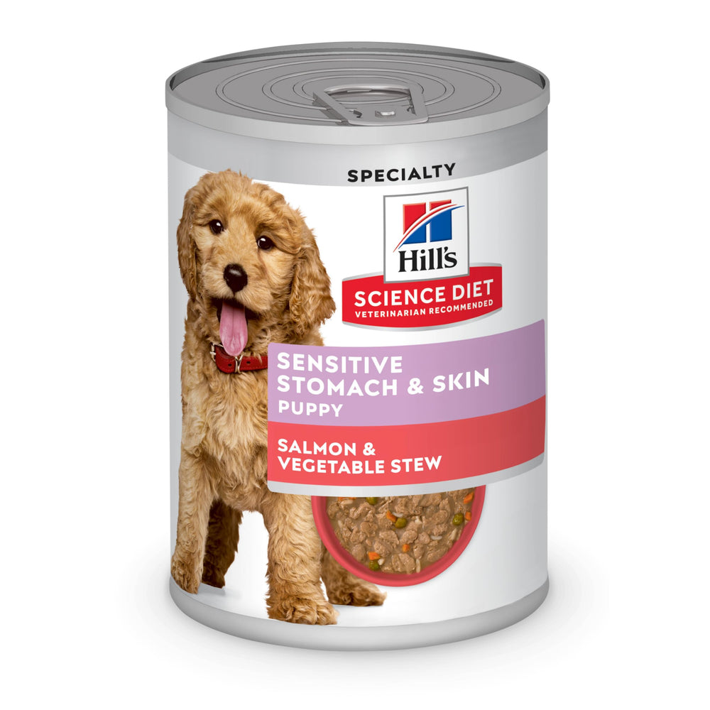 Hill's Science Diet Puppy Saumon Ragout Legumes: digestion douce.