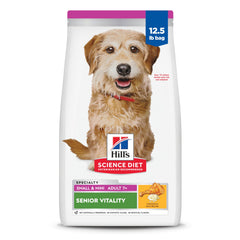 Hill's Science Diet sac croquettes poulet-riz pour chiens seniors actifs.