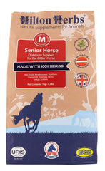 Hilton Herbs Senior Horse flacon de soutien global pour chevaux âgés.