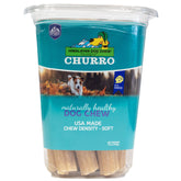 Churro fromage Himalayan Dog Chew: texture tendre et nettoyage dentaire potentiel