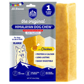Bâton Himalayan Dog Chew au poulet, extralarge, longue mastication pour chien de grande taille.
