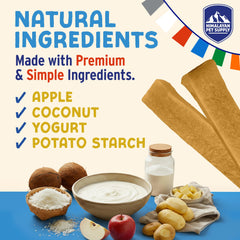 Himalayan Dog Chew peau-poil-brillance: nutriments pour peau saine et poil brillant.