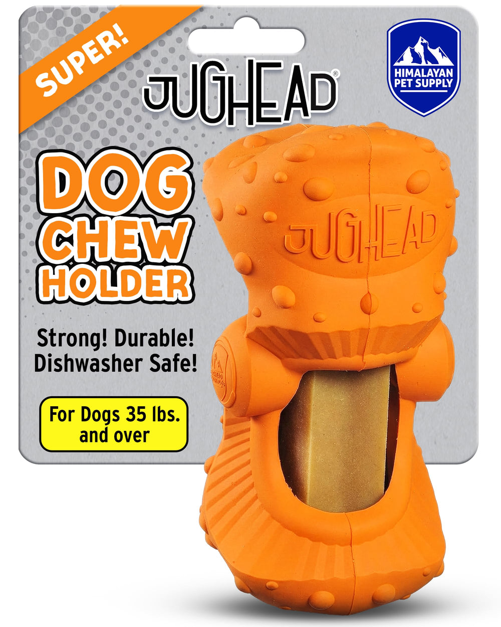 Porte-friandises Himalaya pour chiens; accessoire pratique et friandises durables.