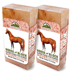 Himalayan Nature bloc sel cheval, durable et hydratant