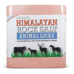 Bloc de sel rose Himalayan Secrets pour chevaux, apport minéral quotidien utile