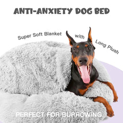 Himax lit chien beignet: quatre utilisations du drap inclus.