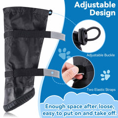 Hipaw bottes chien antiderapantes sol mouillé : meilleure adhérence sur surfaces humides.