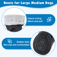 Hipaw bottes bandes réfléchissantes nocturnes — sécurité et visibilité accrue.