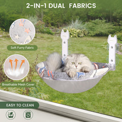 HiPetpy perchoir design creux favorisant le repos profond et la détente.