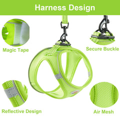 Harnais Hipubby en mesh léger et respirant pour chien.