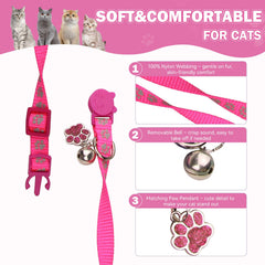 HLJ collier chat nylon doux leger et robuste au quotidien
