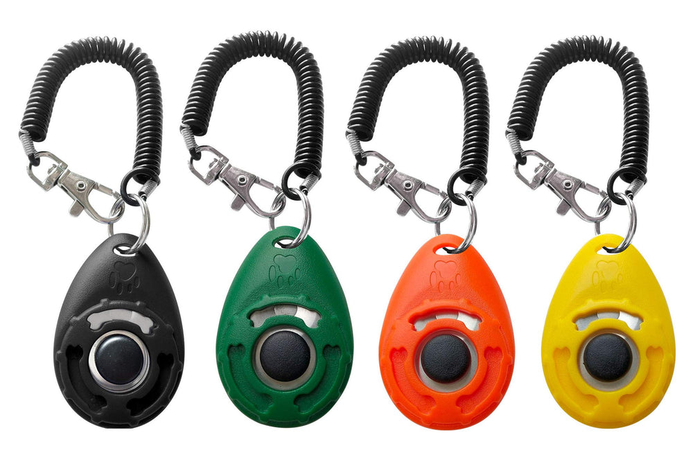 HoAoOo clic-dressage poignet noir, pratique pour l'obéissance et les séances quotidiennes.