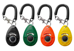 HoAoOo clic-dressage poignet noir, pratique pour l'obéissance et les séances quotidiennes.